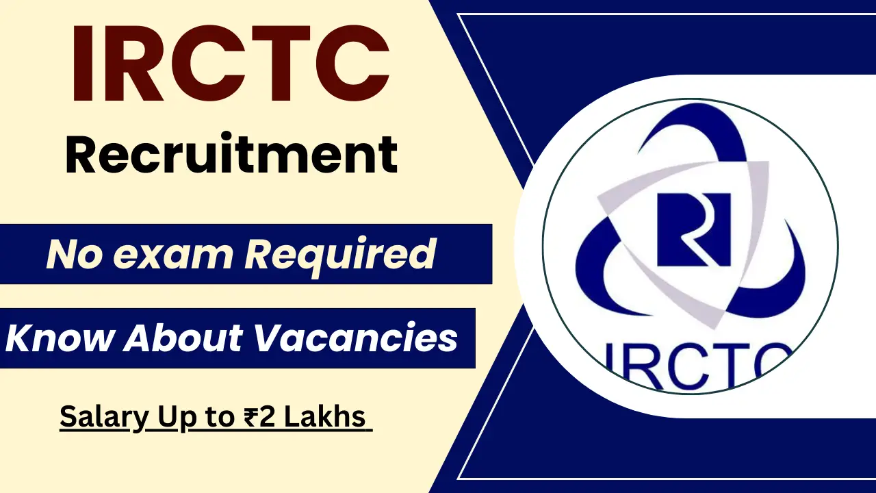 IRCTC Recruitment 2024