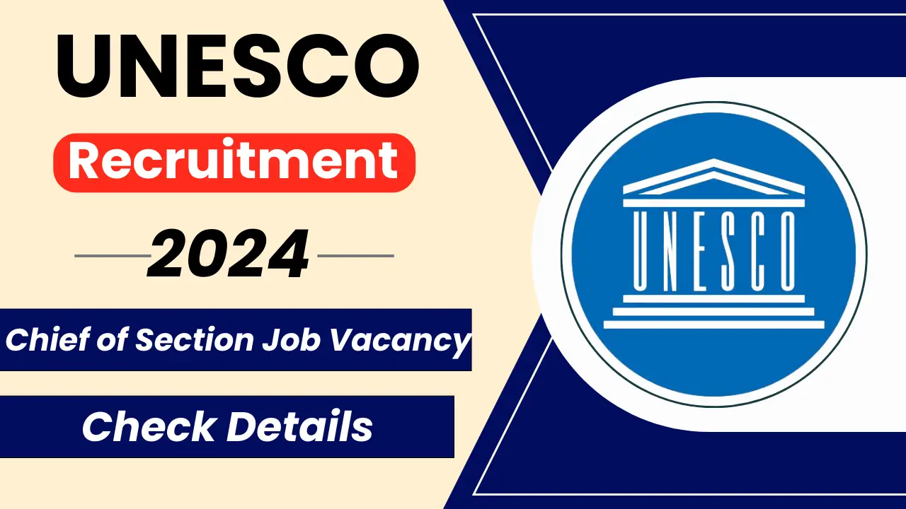 UNESCO Chief of Section Job Vacancy